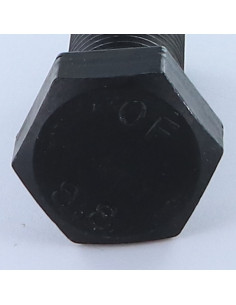 Metalen schroeven zeskantkop TH M24X60 Klasse 8.8 Ruw staal 2