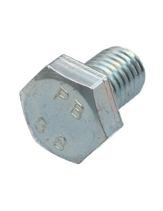 Metalen schroeven zeskantkop TH M14X220 Klasse 8.8 Wit...