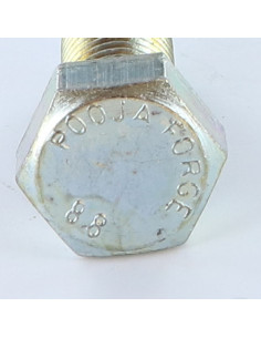 Metalen schroeven zeskantkop TH M14X20 Klasse 8.8 Wit... 2