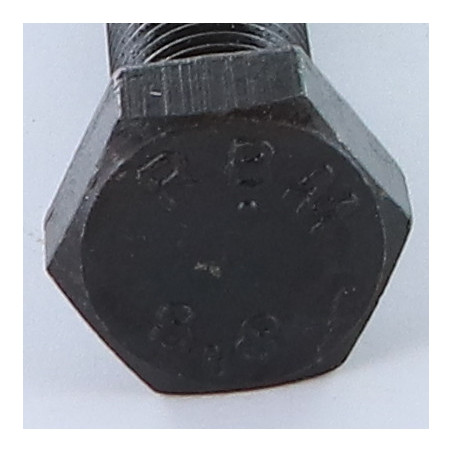 1 x Metalen schroeven zeskantkop TH M18X50 Klasse 8.8 Ruw staal