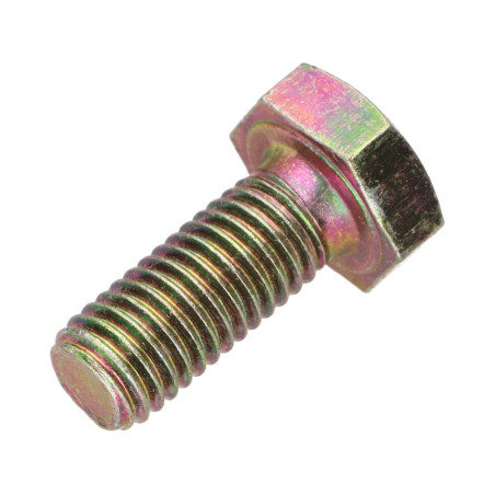 1 x Metalen schroeven zeskantkop TH M10X25 Klasse 8.8 Bichromaat