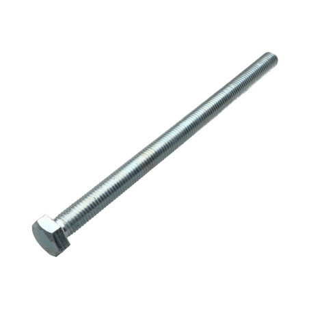 1 x Metalen schroeven zeskantkop TH M16X25 Klasse 8.8 Wit verzinkt staal