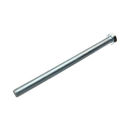1 x Metalen schroeven zeskantkop TH M16X25 Klasse 8.8 Wit verzinkt staal