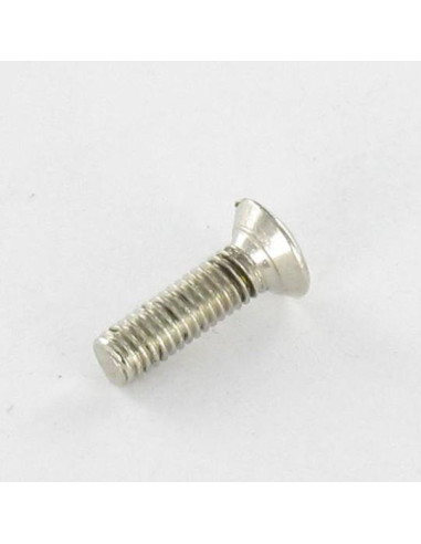 1 x Metalen schroeven Messing nikkel gefreesde...