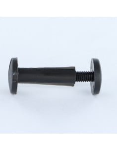Schroef binder M4X15 diameter Buis 5 zwart nylon 2 stuks...