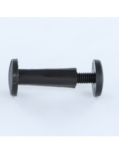 Schroef binder M4X25 diameter Buis 5 zwart nylon 2 stuks...