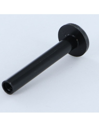 1 x Moer Hulsmoer M4X35 diameter Buis 5 zwart...