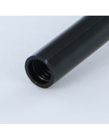 1 x Moer Hulsmoer M4X35 diameter Buis 5 zwart...