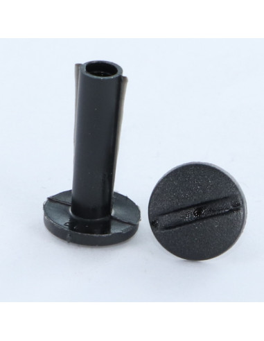 1 x Schroef binder M6X75 diameter Buis 8 zwart...