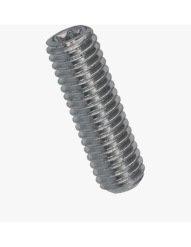 1 x Metalen schroeven zonder kop TORX T8...