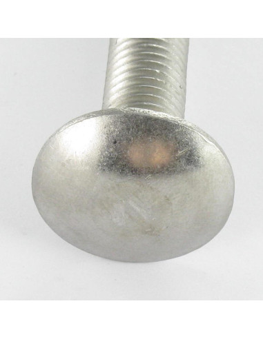 1 x Slotbouten A4 RVS M8X110 gedeeltelijke draad