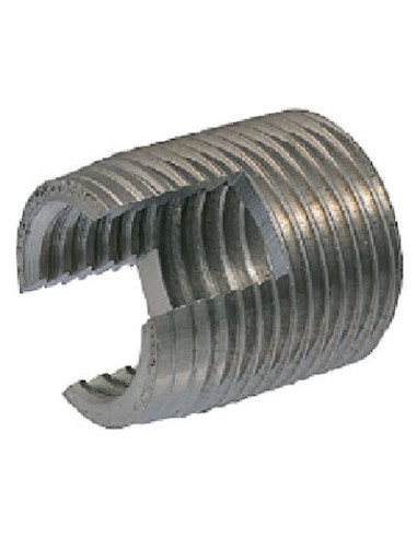 1 x Insert split draad metalen M8 12X15 RVS A1