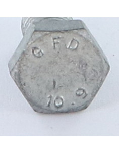 Metalen schroeven zeskantkop TH M14X40 klasse 10.9 Ruw... 2