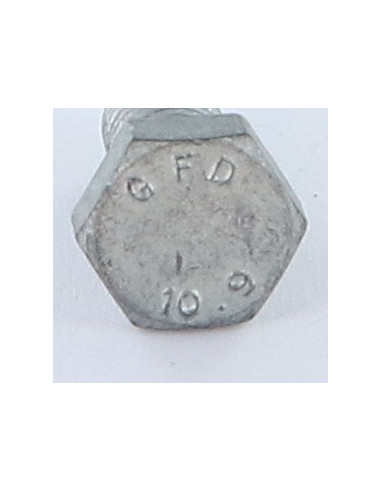1 x Metalen schroeven zeskantkop TH M14X40...