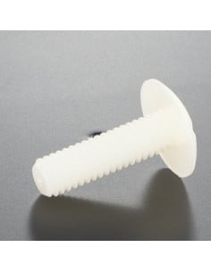Schroeven Bolkop breed rond natuurlijk nylon polyamide... 2