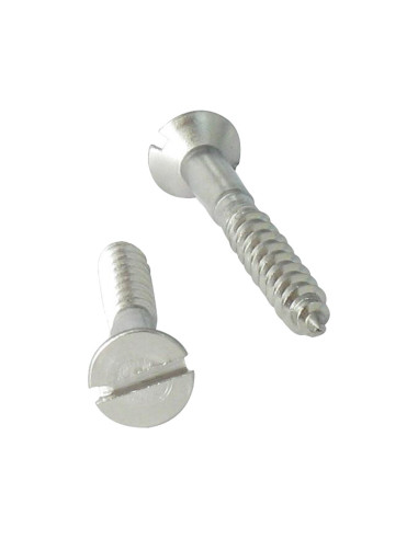 1 x Houtschroeven gefreesde kop split 3X16 A4...