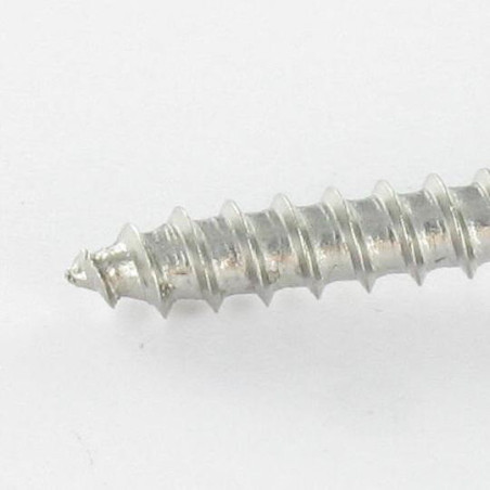 1 x Houtschroeven gefreesde kop split 3X16 A4 RVS microschroeven