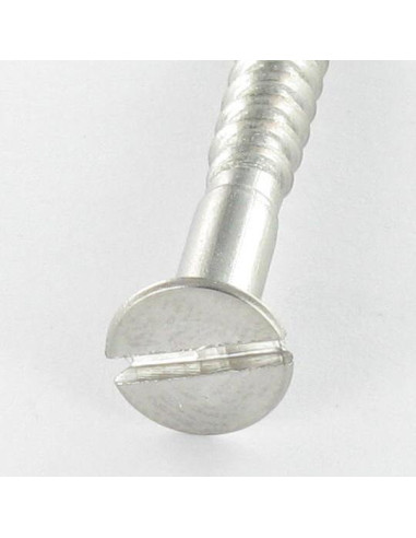 1 x Houtschroeven gefreesde kop split 3,5X30 A4...