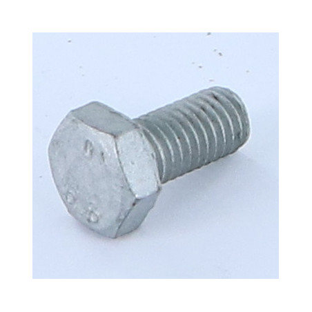 1 x Metalen schroeven zeskantkop TH M10X25 Klasse 6.8 Ruw staal GEOMET 500B