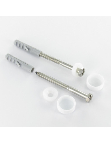 1 x KIT Bevestiging WC Schroeven RVS 6X70 Fischer