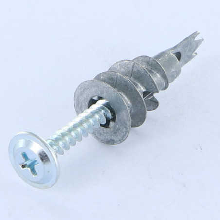 1 x Metalen plug Zelfborende schroef RAWLPLUG 13X31 met Schroeven