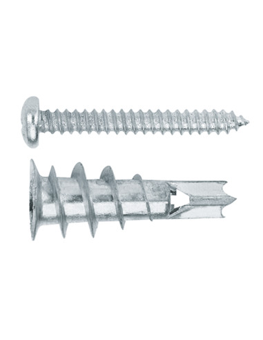 1 x Metalen plug Zelfborende schroef RAWLPLUG...