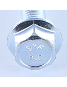 Metalen schroeven zeskantkop TH M6X50 basis met... 2