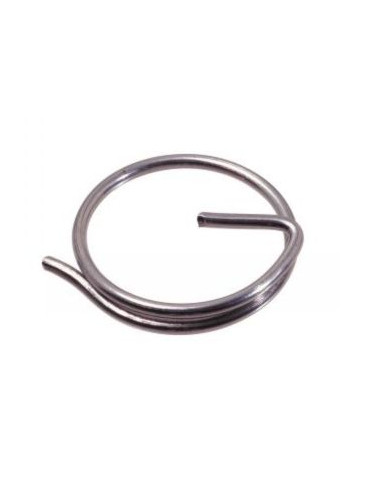 1 x Splitring voor asbevestiging diameter 1 A4 RVS