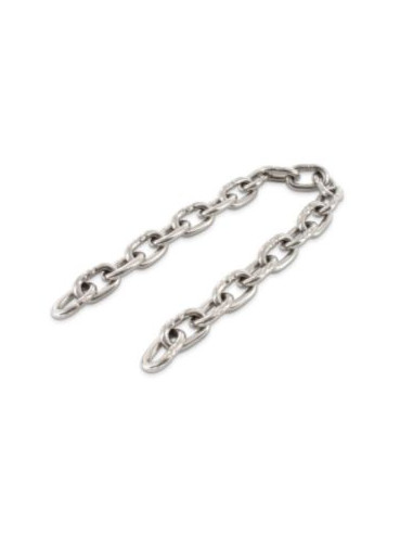 1 x M Korte schakelketting diameter 8 A4 RVS...