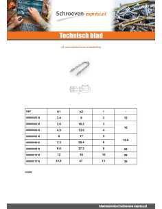 M Korte schakelketting diameter 2 A4 RVS (verkocht per... 2
