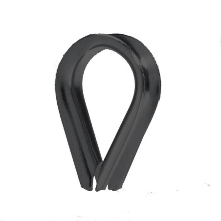 1 x Draadkous A4 RVS Zwart diameter 10
