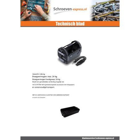 1 x TAS to HULPMIDDELEN HULPMIDDEL TAS M