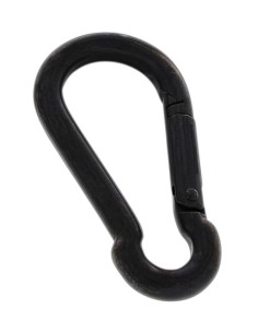 Karabijnhaak A4 RVS Zwart diameter 5