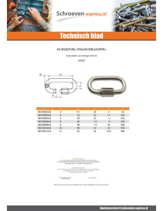 Noodschalm A4 RVS 10 2