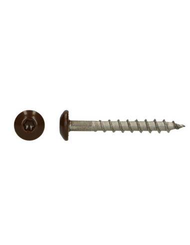 1 x Schroeven scharnier 4,5X35 TORX T20 A4 RVS...