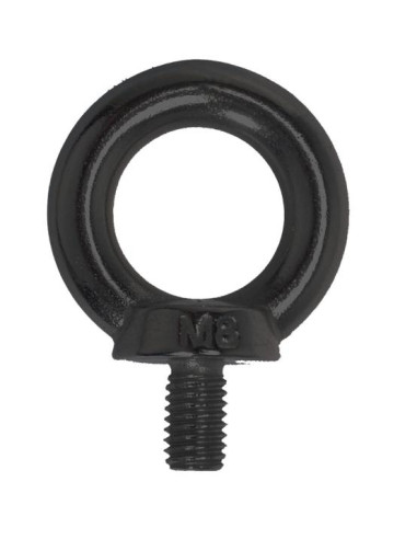 1 x Schroeven Ringmoer M5X10 A4 RVS Zwart