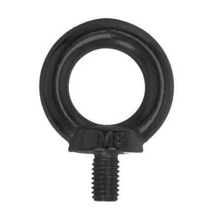 1 x Schroeven Ringmoer M6X11 A4 RVS Zwart