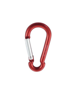 Karabijnhaak BRANDWEERMAN 8x80 rood Aluminium