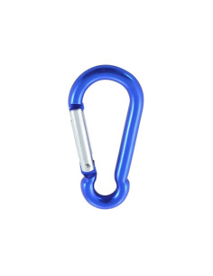 Karabijnhaak BRANDWEERMAN 6X60 blauw Aluminium