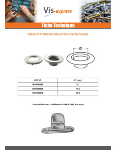 Bevestiging met oog RVS A2 diameter 15.9 2