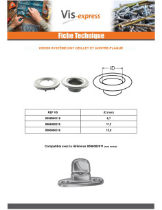 Bevestiging met oog RVS A2 diameter 11.2 2