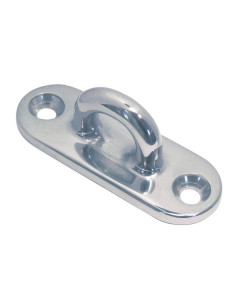 Spijkerclip to montageplaat OVAAL 75X22 A4 RVS