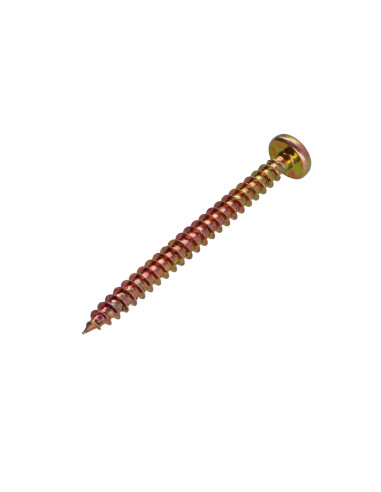1 x Agglo houtschroeven ronde kop Pozi PZ7 5X60...