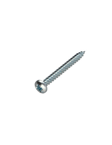 1 x Agglo houtschroeven ronde kop Pozi PZ6 3x30...