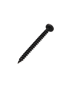 Agglo houtschroeven ronde kop Pozi PZ7 5X60 Zwart... 2