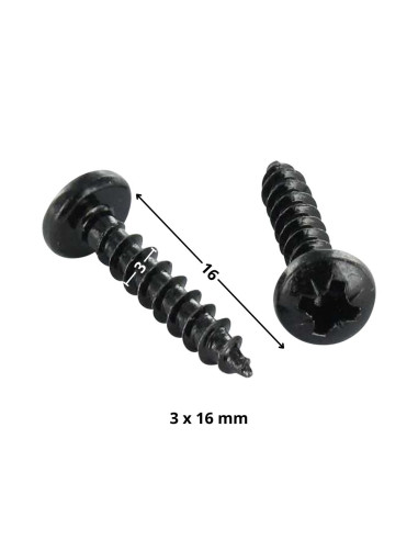 1 x Agglo houtschroeven ronde kop Pozi PZ6 3X16...