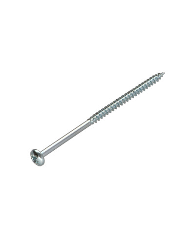 1 x Agglo houtschroeven ronde kop Pozi PZ7 4X70...