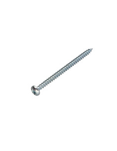 Agglo houtschroeven ronde kop Pozi PZ7 5X70 bedraad op 60...