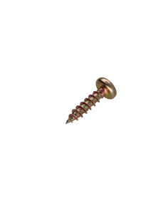 Agglo houtschroeven ronde kop Pozi PZ7 4X13 Bichromaat 2