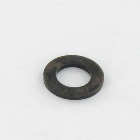 1 x Sluitring plat M8X16X1.5 Z Zwart gegalvaniseerd staal